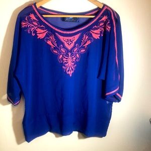 Bussiness/ casual boho top
